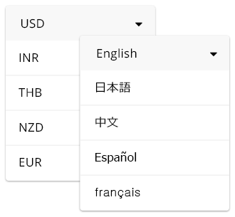 Global Languages & Multiple Currencies
