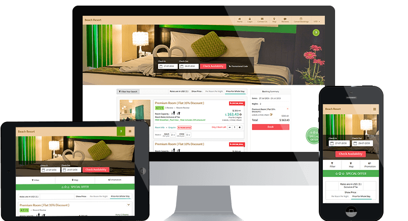 Online Booking Engine